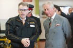 Prince Charles visits Yamazaki Mazak factory in Britain