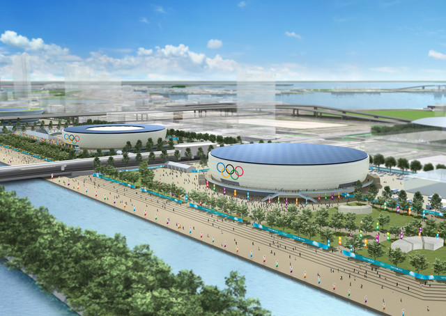 2020 Tokyo Olympics: The Olympic Gymnastic Centre stands in Tokyo