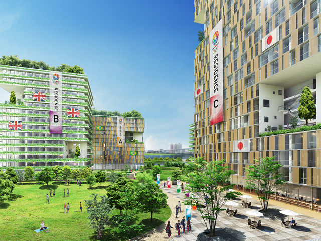 2020 Tokyo Olympics: The Olympic Village/Paralympic Village in Tokyo