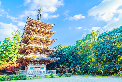 Daigoji Temple In Kyoto