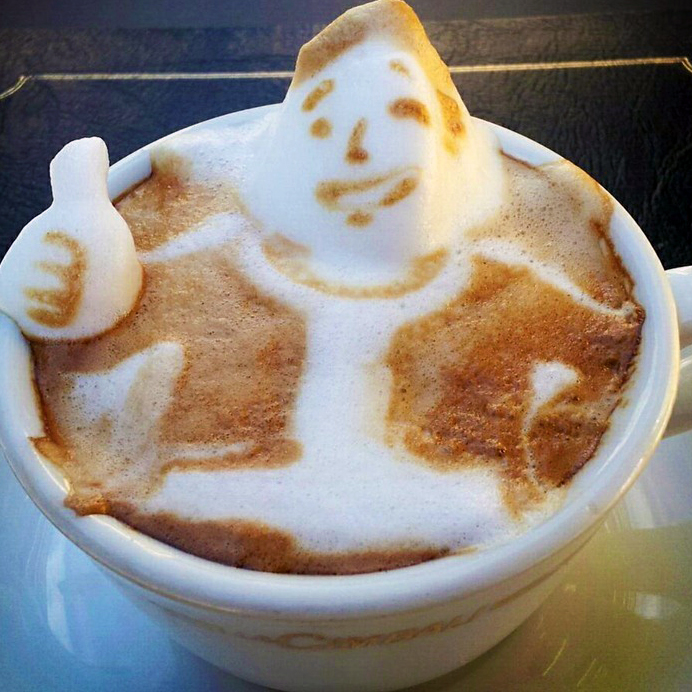 Kazuki Yamamoto 3D Coffee Latte Art 09