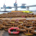 Fukushima Offshore Wind Farm Consortium - Chains and anchors at Onahama port