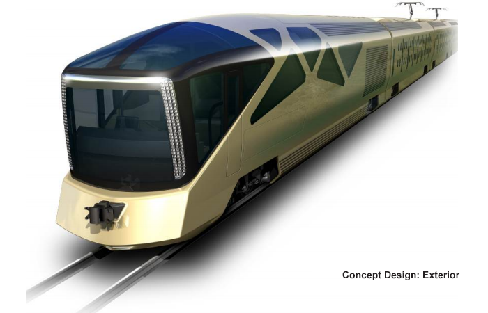 JR East Luxury Sleeper Train - Concept Design: Exterior