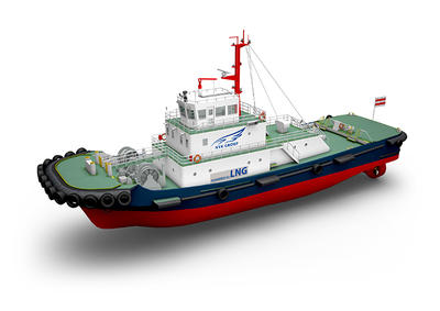 NYK LINE - LNG fueled tugboat