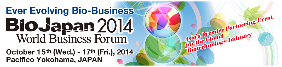 BioJapan 2014 World Business Forum - Banner