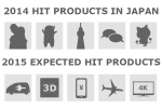 2014 Hit Products in Japan and 2015 Expected Hit Products