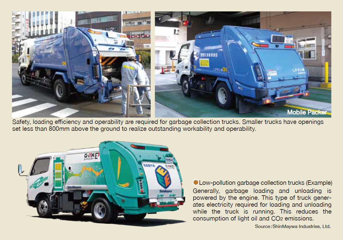 Japanese Waste Collection Vehicles