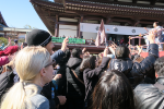 Setsubun Mame-maki Festival at Zojoji Temple