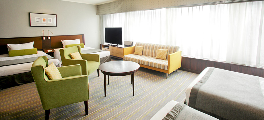 Keio Plaza Hotel Tokyo - 4 Bedded Room