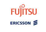 Fujitsu and Ericsson Logos