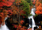 Ryuzu Waterfall in Nikko